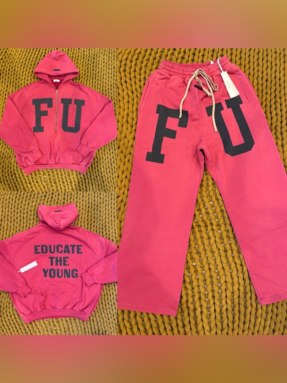Fear of God Hoodie & Sweatpant Set